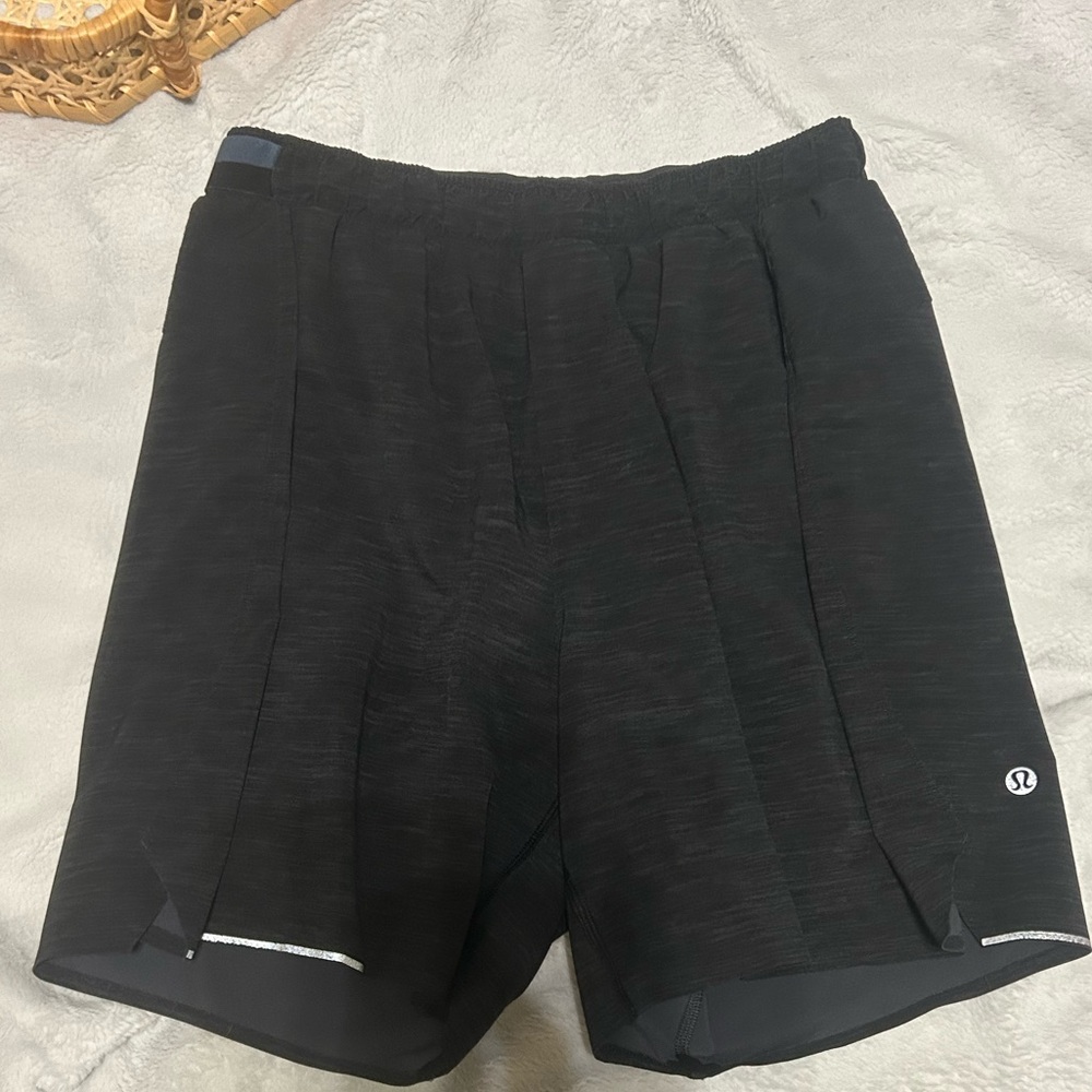 lululemon athletica Men's Charcoal Athletic Shorts